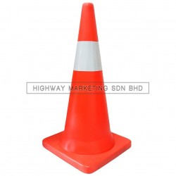 Hi-Safe SM-PVC 30" Safety HDPE Traffic Road Cone