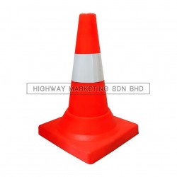 Hi-Safe SM-PVC 18" Safety HDPE Traffic Road Cone