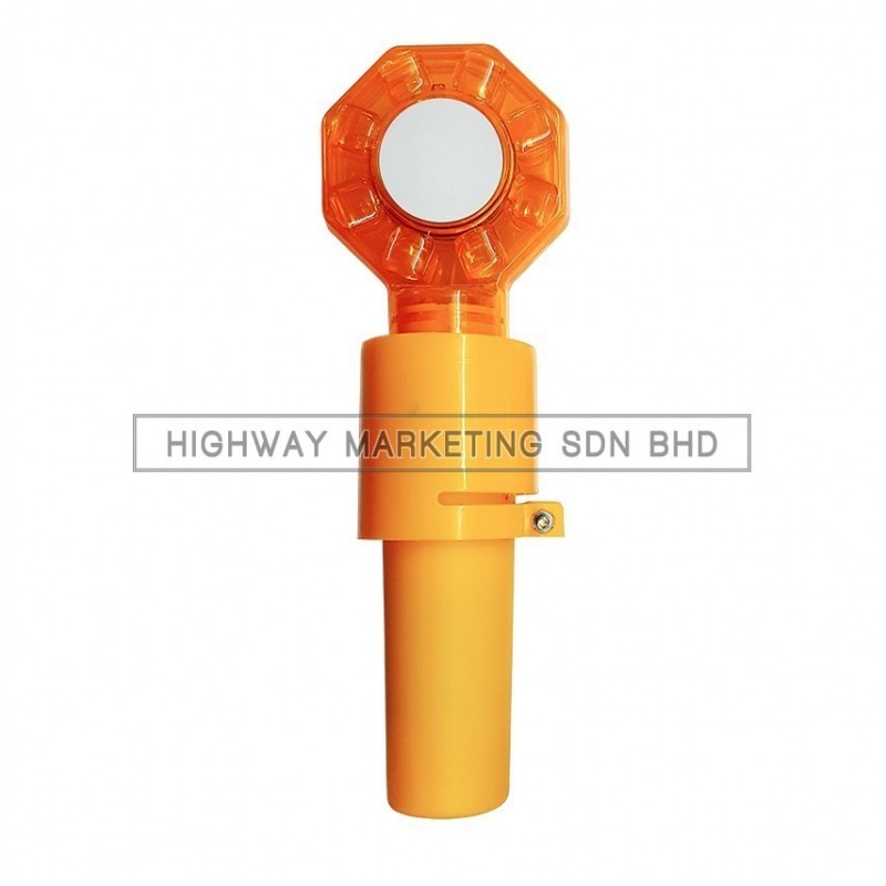 Hi-Safe HSF-40-2006 Dual Base 8 LED Yellow Barricade Light Hi-Safe HSF-40-2006 Dual Base 8 LED Yellow Barricade Light