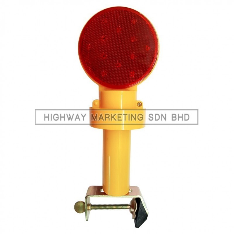 Hi-Safe HSF-40-2007 Super Bright 12 LED Red Barricade Light