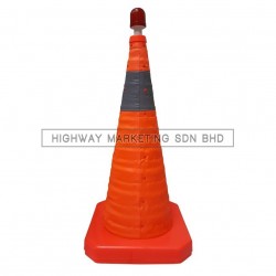 Hi-Safe HSF-40-2005 Foldable Safety Traffic Road Cone
