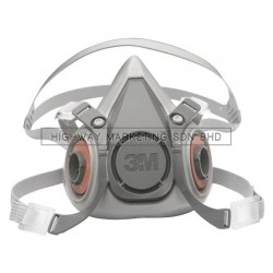 3M 6200 Half Facepiece Mask Respirator