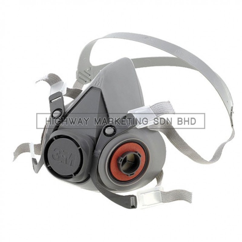 3M 6200 Half Facepiece Mask Respirator