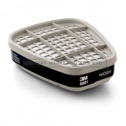 3M 6001 Organic Vapor Cartridge (Pack of 2)