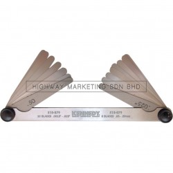 Kennedy KEN5180790K 18 Blade Double End Feeler Gauge