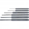 Kennedy KEN5182435K Extra Length Inserterd Pin Punches Set of 6