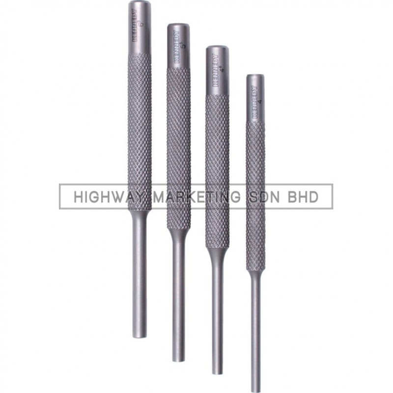 Kennedy KEN5182400K 150mm Parallel Pin Punch Set of 4