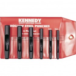 Kennedy KEN5181600K 5-12mm Hollow Punch Set of 6