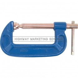 Kennedy Extra Heavy Duty G-Clamps Copper Screw