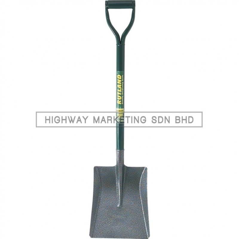 Rutland RTL5224500K SSC245 Carbon Steel Metal Shaft Square Mouth Shovels