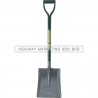 Rutland RTL5224500K SSC245 Carbon Steel Metal Shaft Square Mouth Shovels