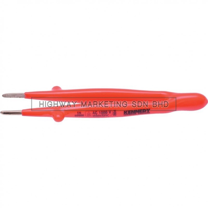 Kennedy KEN5341120K Straight Pattern Insulated Tweezers
