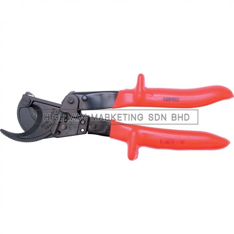 Kennedy KEN5345000K Insulated Ratcheting Cable Cutter