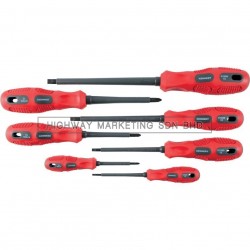 Kennedy KEN5728000K 1000V Dual Grip VDE Screwdriver Set of 7