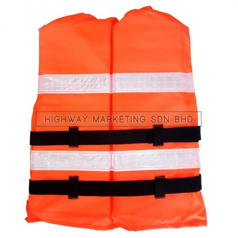 Hi-Safe HSF-40-0085 Marine Life Jacket with Reflective Back