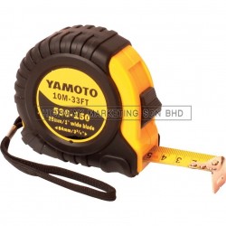 Yamoto YMT5361440K 3m Rubber Grip Tape Measure