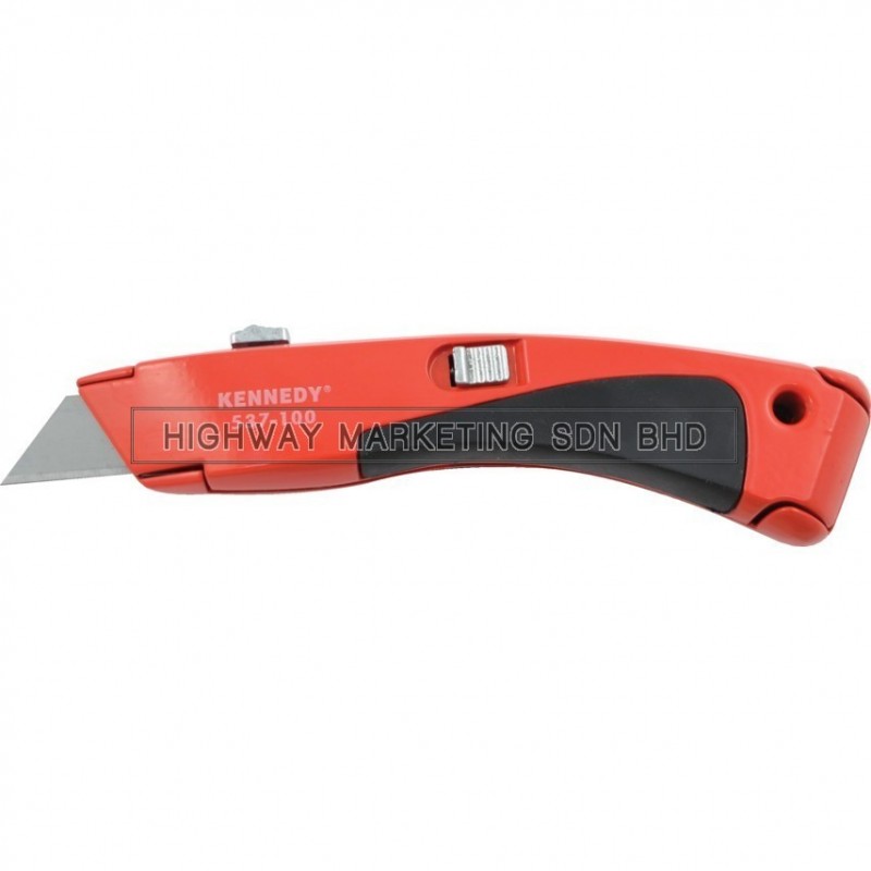 Kennedy KEN5371000K Retractable Trimming Knife with Scabbard Kennedy KEN5371000K Retractable Trimming Knife with Scabbard