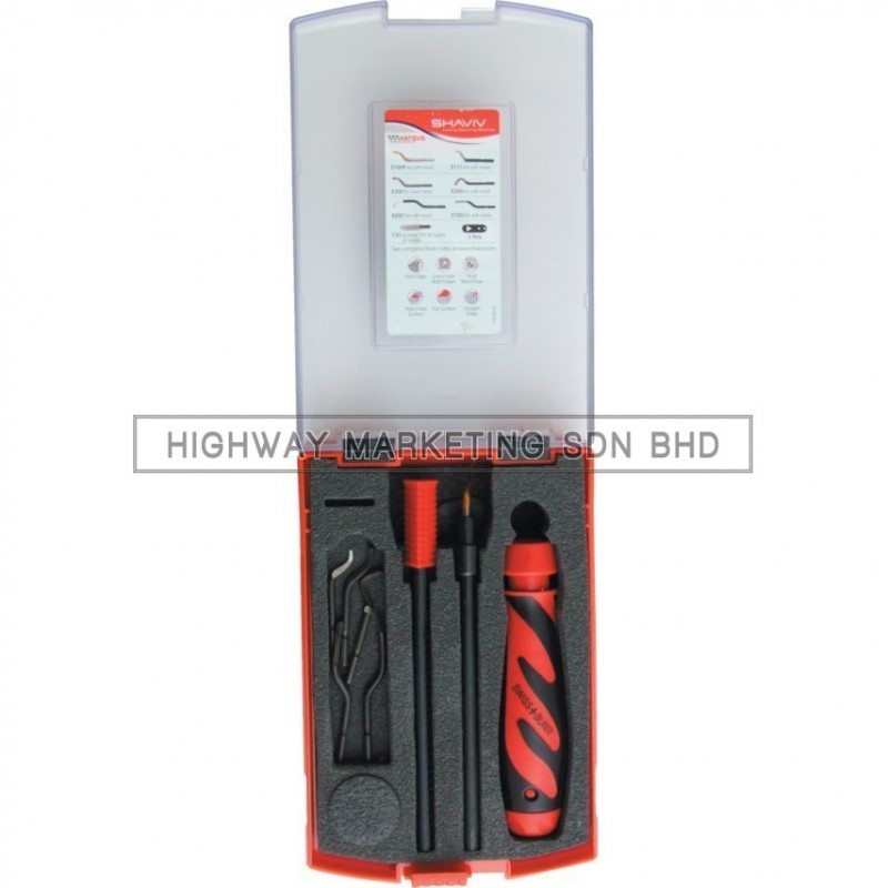 SwissBurr SWT1095021B B & C Standard Duty Deburring & Scrapping Set of 11