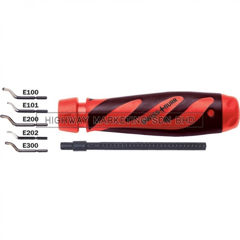 SwissBurr SWT1095060F E7 Heavy Duty Hand Deburring Set of 7 SwissBurr SWT1095060F E7 Heavy Duty Hand Deburring Set of 7