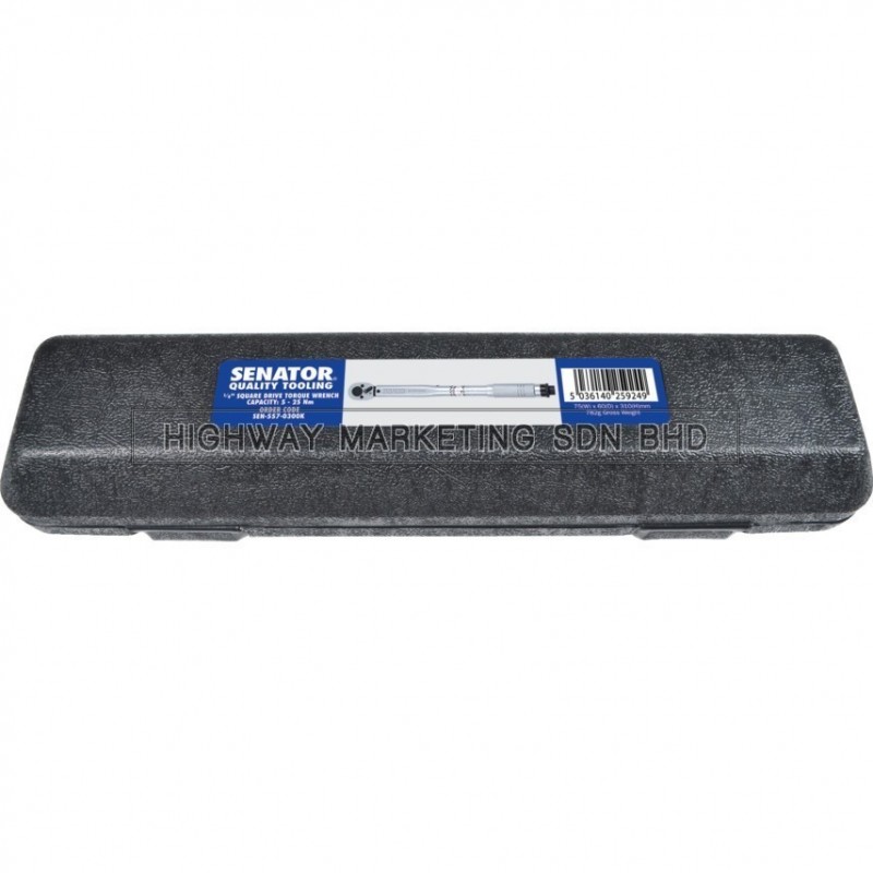 Senator SEN5570300K 1/4" 9-25Nm Torque Wrench