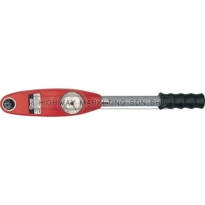 Qtorq KEN5551250K SW25 3/8" 5-25Nm Dial Indicating Torque Wrench