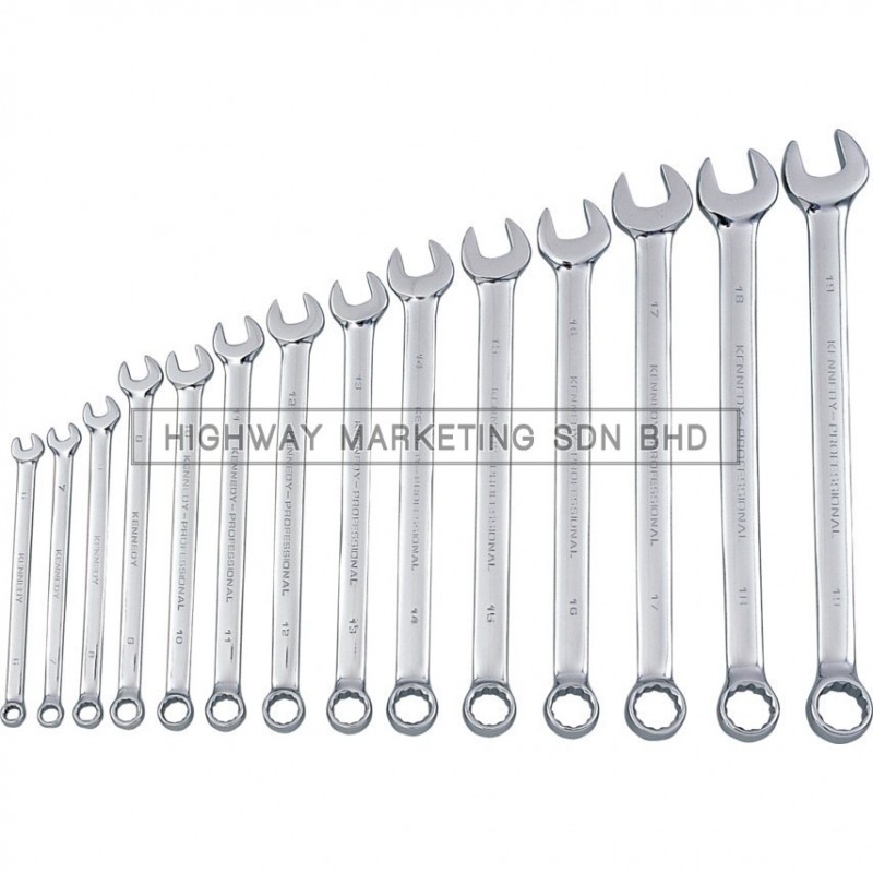 Kennedy KEN5823960K 6-19mm Professional Combination Spanner Set of 14