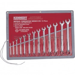 Kennedy KEN5823930K 1/4"-1" Professional Combination Spanner Set of 13