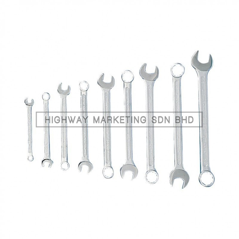 Kennedy KEN5822920K 1/4"-3/4" Industrial Combination Spanner Set of 9