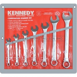 Kennedy KEN5822950K 1/8"-1/2" Industrial Combination Spanner Set of 7