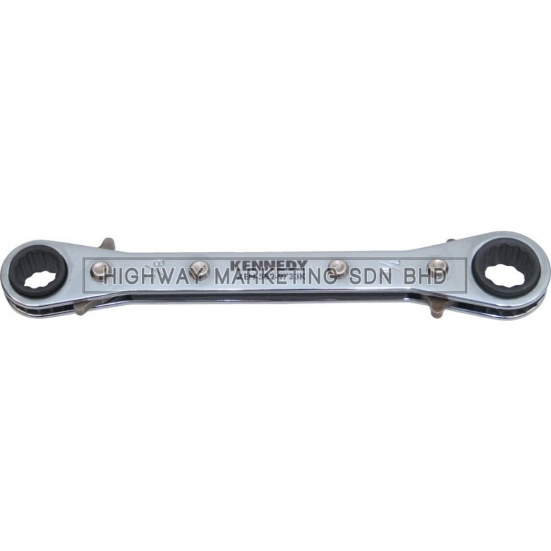 Kennedy Reversible Ratchet Ring Wrenches Metric