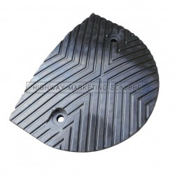Hi-Safe HSF-40-2011 Road Bump End Cap Yellow/Black