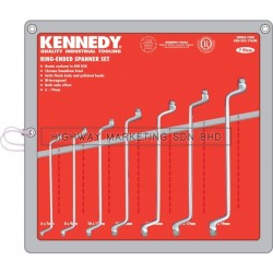 Kennedy KEN5821960K 6-19mm Double Ended Ring Spanner Set of 7