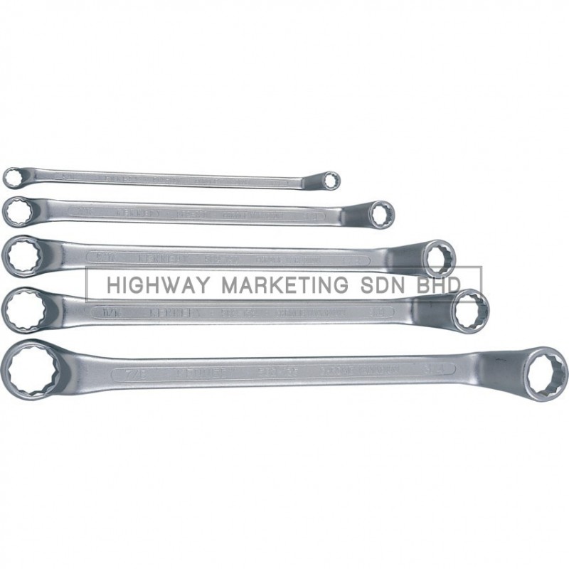 Kennedy KEN5821920K 1/4"-7/8" Double Ended Ring Spanner Set of 5