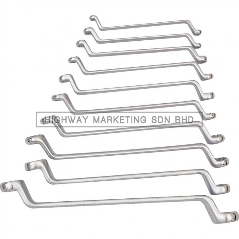 Kennedy KEN5821930K 1/4"-1" Double Ended Ring Spanner Set of 10 Kennedy KEN5821930K 1/4"-1" Double Ended Ring Spanner Set of 10