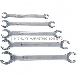 Kennedy KEN5823659K 1/4"-7/8" Industrial Flared Nut Ring Spanner Set of 5