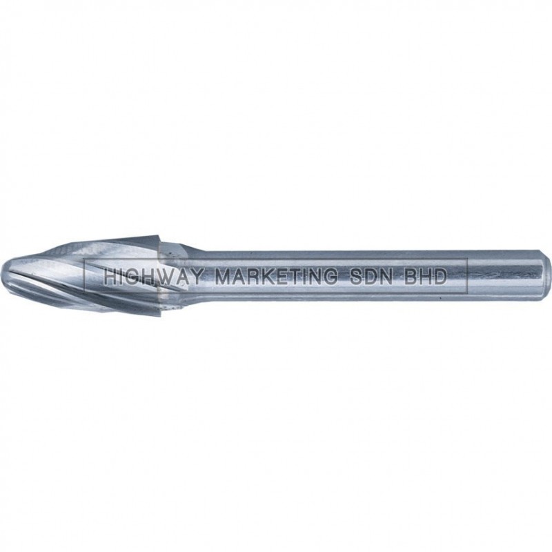 Kennedy KEN2103220K 10x20mm Round Tree Carbide Burr Cut 3