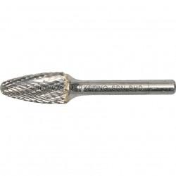 York YRK2103086K 3x13mm Round Tree Carbide Burr Cut 6