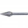 York YRK2107326K 13x22mm Conical Shape Carbide Burr Cut 6