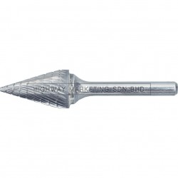 Kennedy KEN2107240K 10x20mm Conical Shape Carbide Burr Cut 9