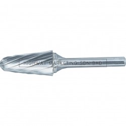 Kennedy KEN2108220K 10x26mm Conical 14 Deg Carbide Burr Cut 3