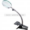 Oxford OXD3161100K Clamp Type Bench Magnifier 2X