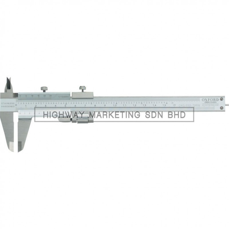 Oxford OXD3307060K 5"/130mm Find Adjustment Vernier Caliper Oxford OXD3307060K 5"/130mm Find Adjustment Vernier Caliper