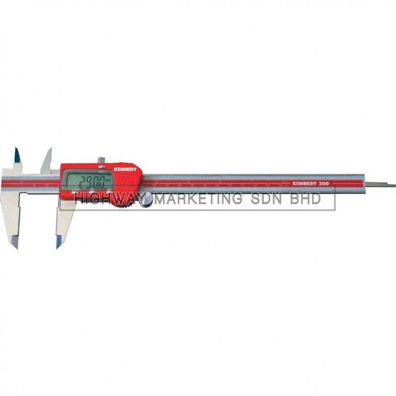 Kennedy KEN3312280K 8"/200mm ABS Digital Caliper Kennedy KEN3312280K 8"/200mm ABS Digital Caliper