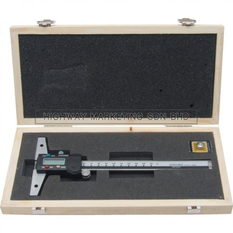 Oxford OXD3314060K 6"/150mm Digital Depth Gauge