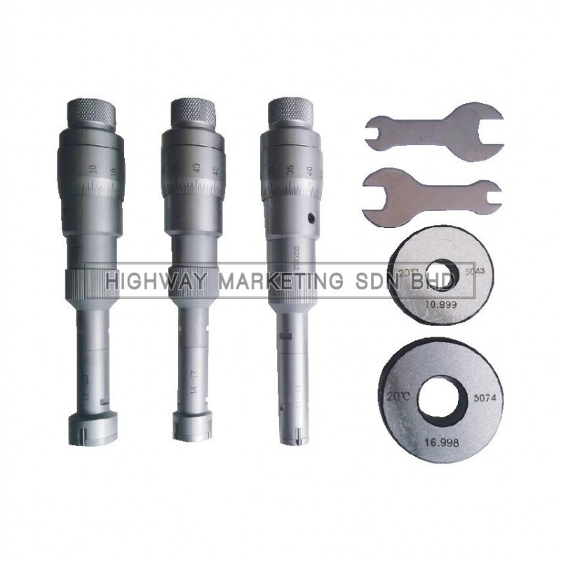 Oxford OXD3352520K 11-20mm 3 Point Bore Micrometer Set
