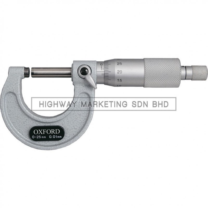 Oxford OXD3355010K 0-25mm External Micrometer Oxford OXD3355010K 0-25mm External Micrometer