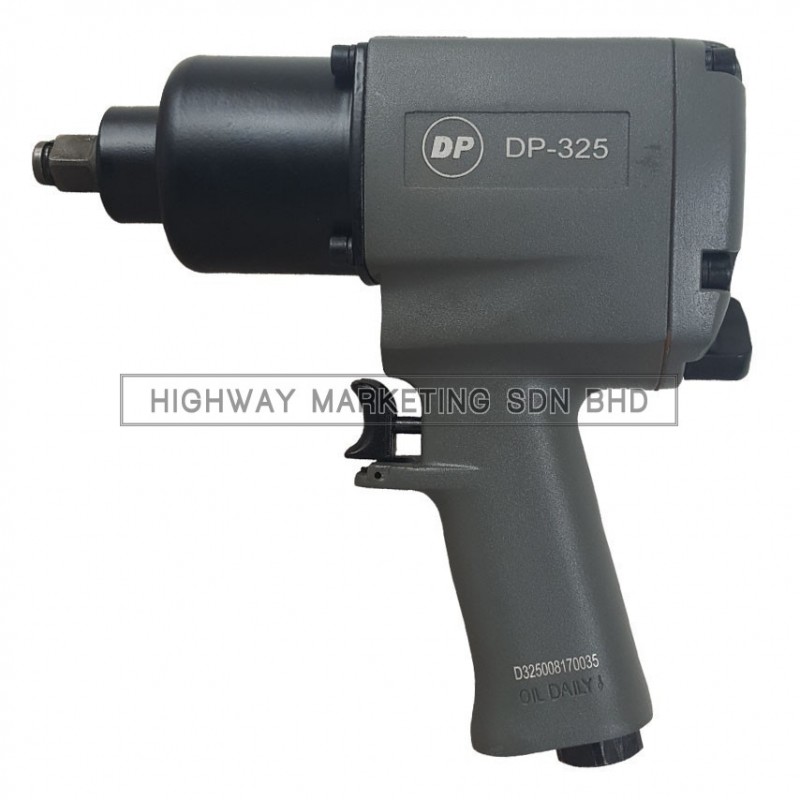 Daypower DYP-10-1200 DP-325 1/2" Twin Hammer Impact Wrench 627ft-lb Daypower DYP-10-1200 DP-325 1/2" Twin Hammer Impact Wrench 627ft-lb