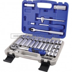 Senator SEN5829140K 3/8" SQ DR Metric Socket Set of 40pcs
