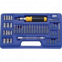 Senator SEN5820040K 1/4" SQ DR Metric & Inch Driver & Socket Set of 43pcs