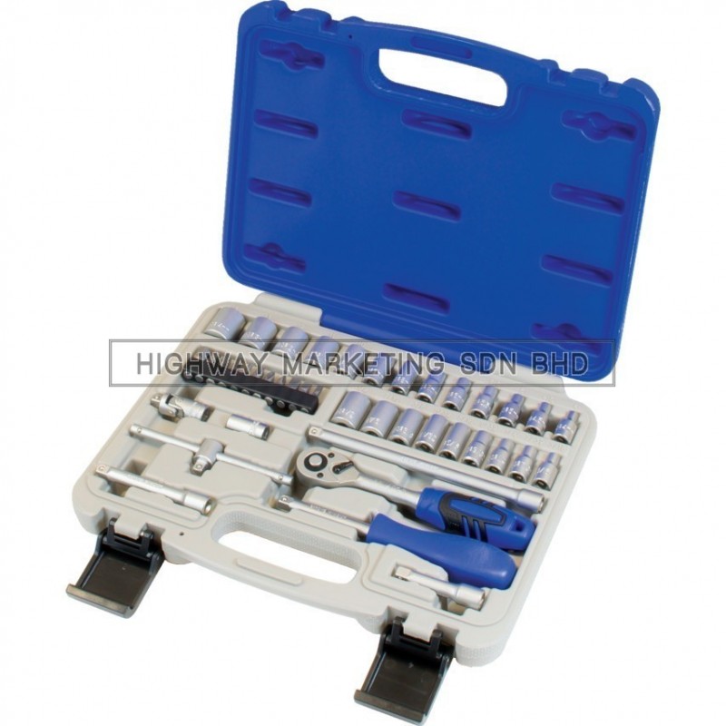 Senator SEN5829020K 1/4" SQ DR Metric & Inch Socket Set of 41pcs Senator SEN5829020K 1/4" SQ DR Metric & Inch Socket Set of 41pcs
